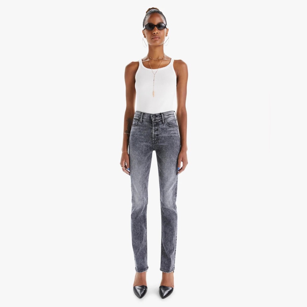 Mother‎ Denim - The Pixie Dazzler Skimp Jean in Train Stops Size 25